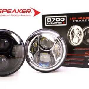 JW Speaker Headlight LED JW Speaker 8700 Evolution J BLACK