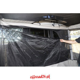 James Baroud Mosquito net enclosure on Falcon 250 awning
