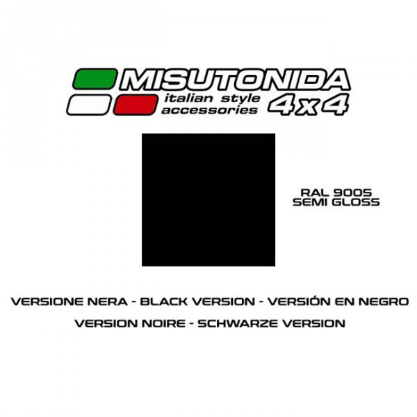MISUTONIDA Nerezový (čierny) predný rám (63mm) TOYOTA Hilux Vigo 2011 – 2015