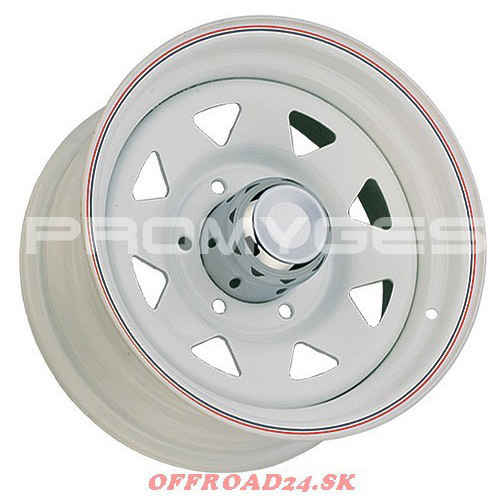 BullFace Steel wheels – Triangular/Estrella – White – (BFEB_0030)