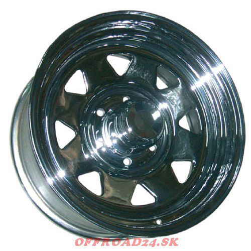 BullFace Steel wheels – Triangular/Estrella – Chrome – (BFEC-0010)