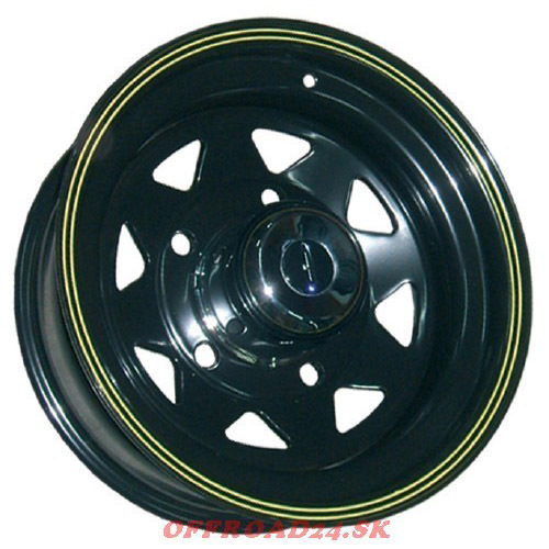 BullFace Steel wheels – Triangular/Estrella – Black – (BFEN_0050)