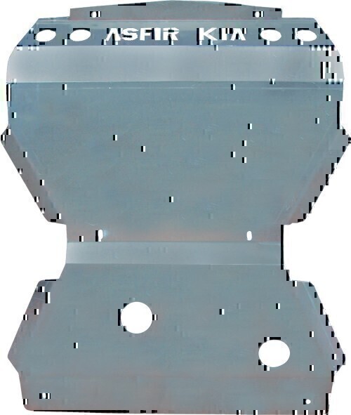 ASFIR Duraluminium skid plate – Kia Sorento (» 12/2009) – gearbox